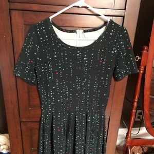 LulaRoe Amelia Dress Small EUC worm a few times